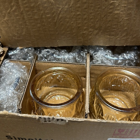 NEW 24PCS Set of Gold Votive Candle Holders, Lotus Tealight Candle Holders - Picture 5 of 5